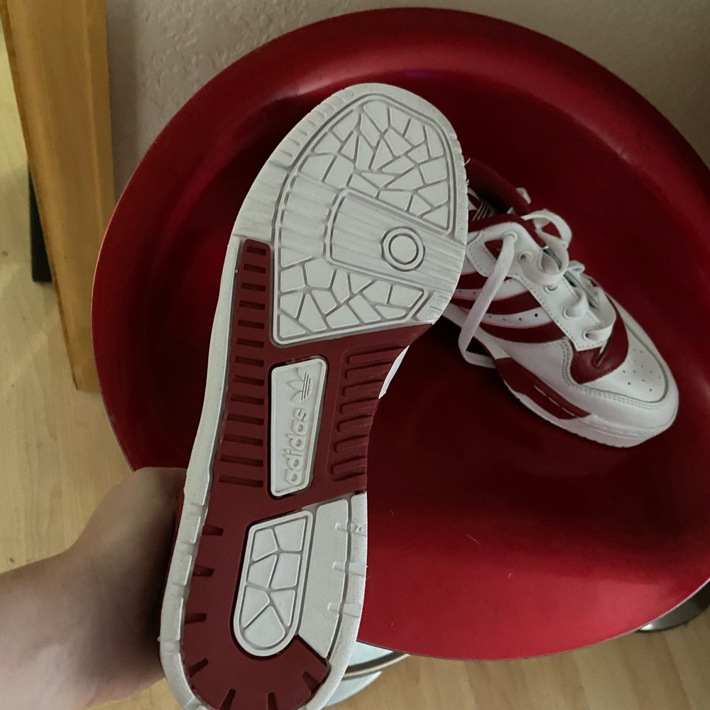 Red/white adidas - Picture 3 of 3